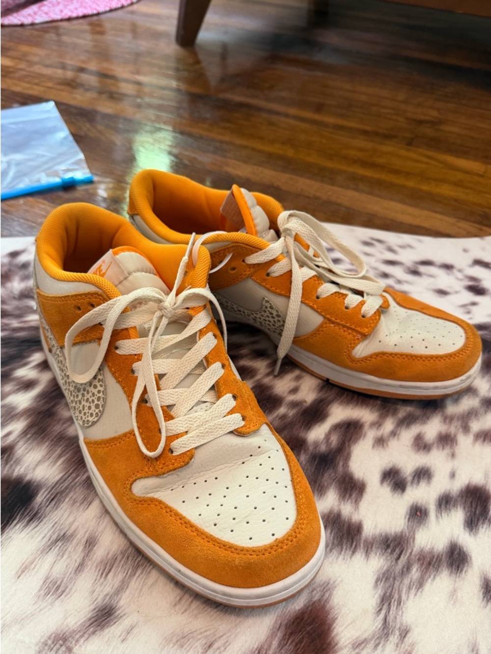 Nike Dunk Low AS Safari Swoosh Kumquat Orange